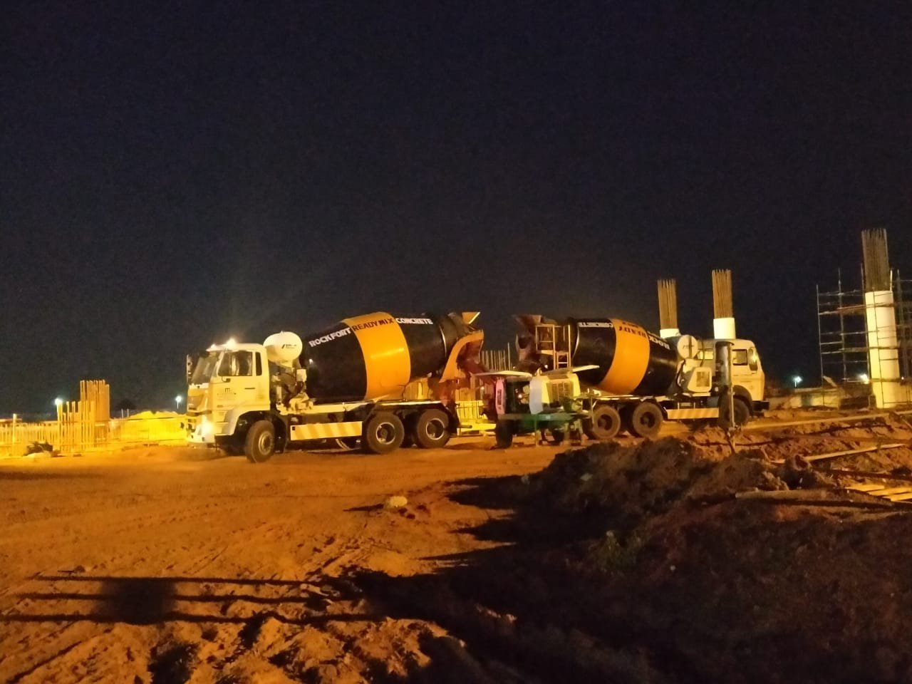 Highway Culvert & Overpass Pour